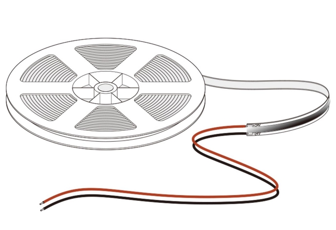 L'ÉPI flexible d'intérieur a mené les puces CRI90 0 de la bande 10w 512