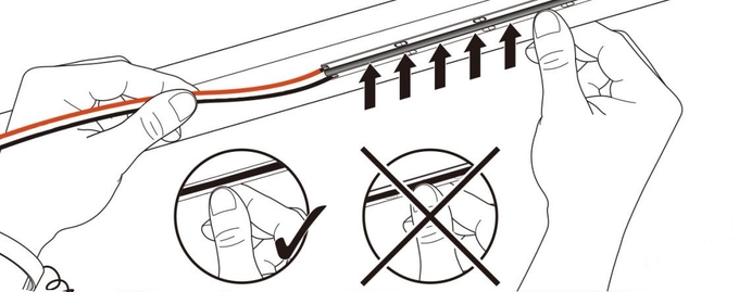 L'ÉPI flexible d'intérieur a mené les puces CRI90 3 de la bande 10w 512