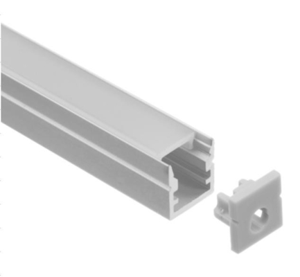 Profil en aluminium 10 x de lumière ignifuge de LED la Manche en aluminium menée par 10mm