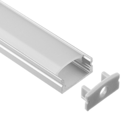 Aviation en aluminium de profil de lumière de Milewood LED 6063 17.3x7mm