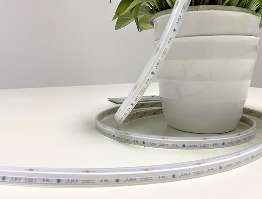IP65 le pixel que flexible RVB d'ÉPI a mené le silicium de bande a gainé 27w/m