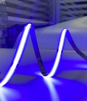 Série standard flexible de la lumière IP20 24V de bande d'ÉPI de la couleur bleue LED
