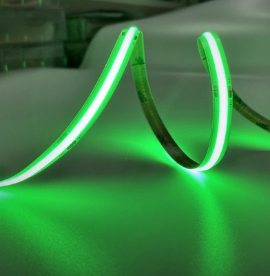 Bande IP20 24V 10W/M Green Cob Led d'ÉPI de Milewood LED Dotless