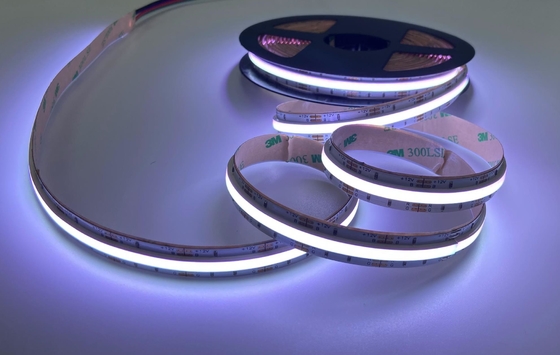 Lumière de bande flexible de l'ÉPI LED du contrôleur 12V de RVB 1008chips/M