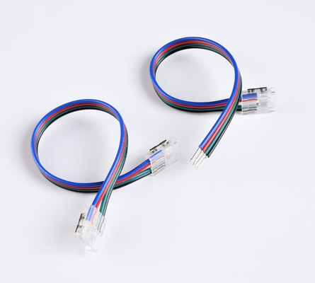 Les accessoires de lumière de bande de RVB LED ont mené le Pin du connecteur 4 de bande