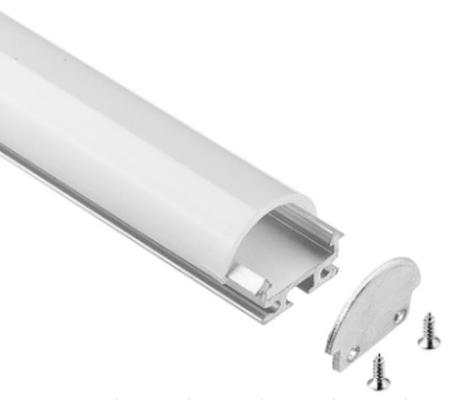 V0 a mené l'alliage d'aluminium de l'aviation 6063 en aluminium d'extrusion 18,58 x 15 millimètres