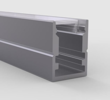Profil mené enfoncé en aluminium de l'aviation 6063 temps de 10 x de 13mm résistant