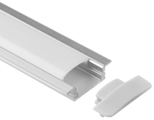 Aviation de la Manche de lumière de bande de LED 6063 OEM en aluminium de 17,3 x de 7mm
